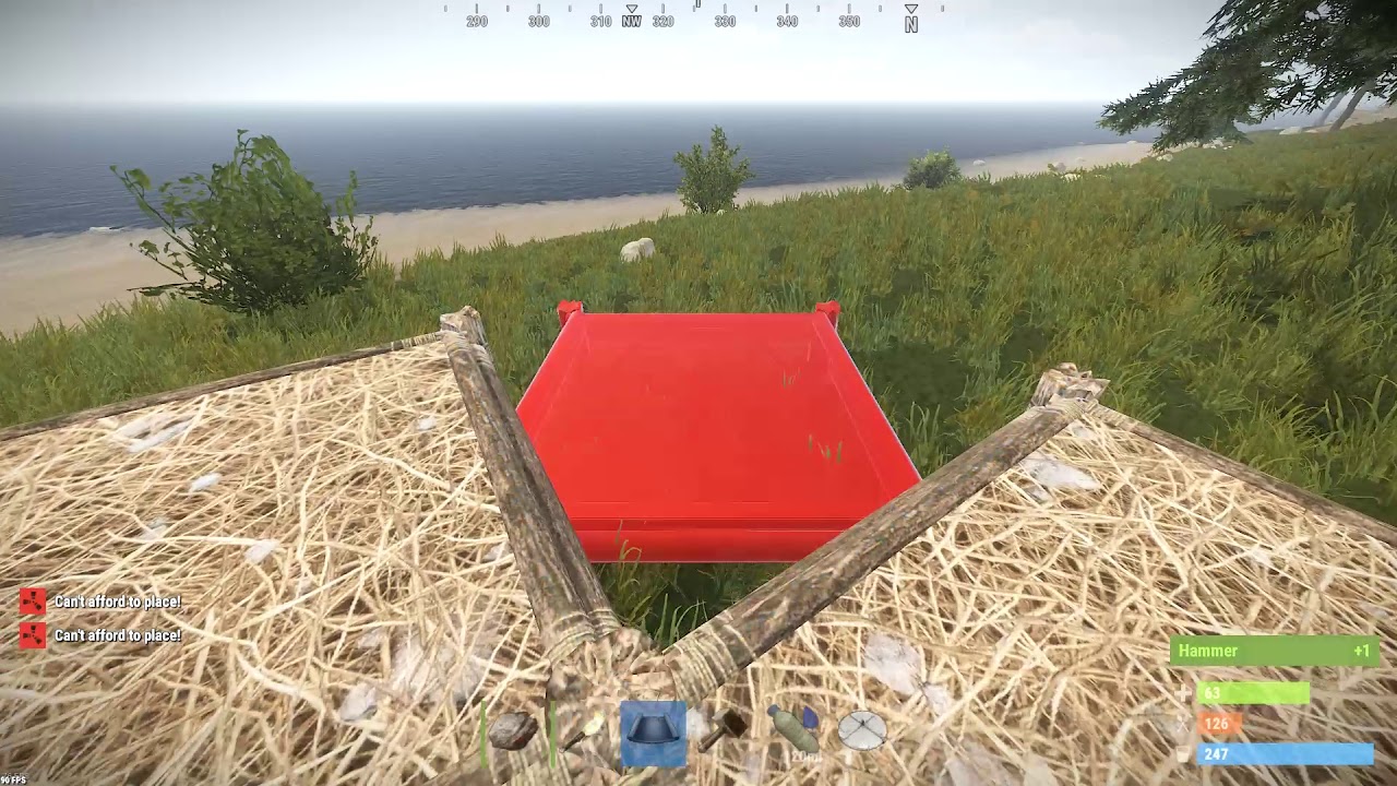 RUST | Building a base | Lets play EP1 | No Commentary - YouTube