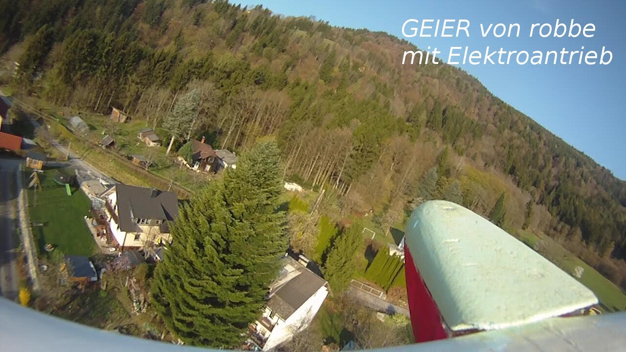 GEIER robbe elektrisch | Modellflug | Nurflügler |