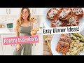 PANTRY ESSENTIALS // HEALTHY QUICK DINNER IDEAS (under 20 minutes)