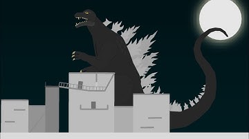 Godzilla 2002 Stick Showcase (Stick Nodes)