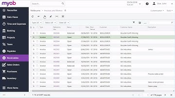 MYOB Acumatica Training - Finance - Accounts Receivable - AR Processing