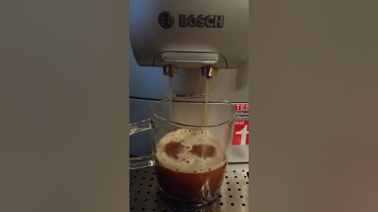 Bosch Kaffeevollautomat Fehlermeldung Gerät Neu Starten Defekt:Bosch Kaffeevollautomat VeroCafe TES50351De(1) - YouTube
