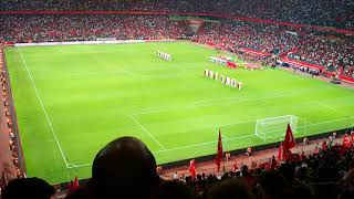 TÜRKİYE 2-0 FRANSA İSTİKLAL MARŞI - NATIONAL ANTHEMS