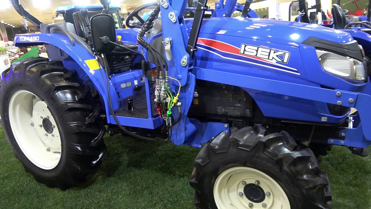 Openbaren Migratie Spanning The new japanese ISEKI tractors - YouTube