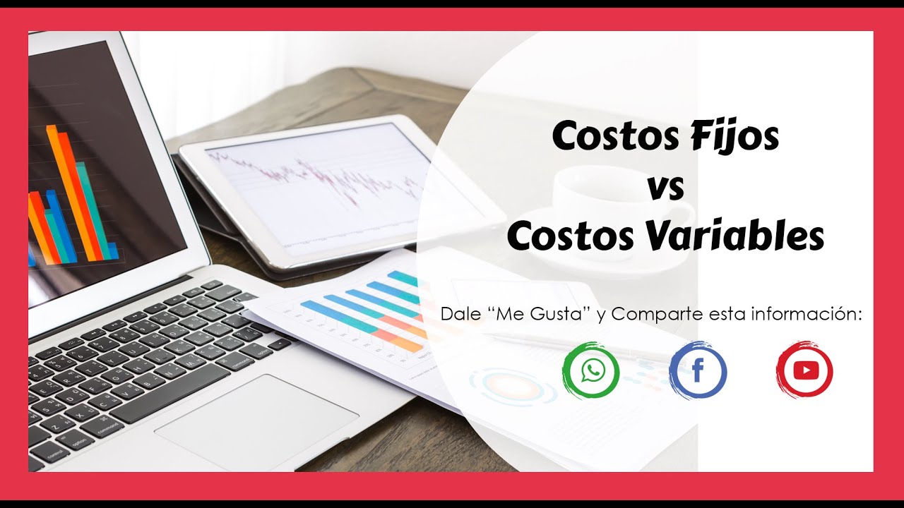 Costos fijos vs costos variables youtube