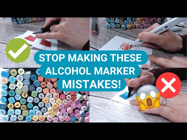 you can't use alcohol markers in a bullet journal” WRONG. let me show you  how 