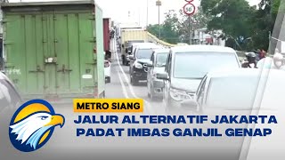 Jalur Alternatif Padat Imbas Perluasan Ganjil Genap Jakarta screenshot 5