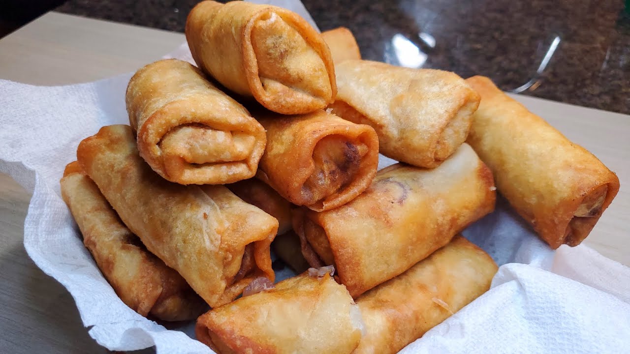 Detailed Fish and Vegetable Spring Roll Recipe| Crunchy and Savory ...