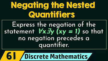 Negeren van de geneste kwantificatoren