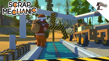 Building Automated Factory -Scrap Mechanic part#1