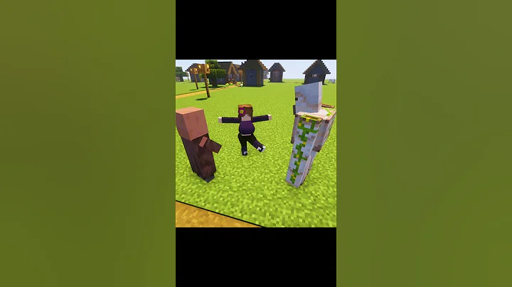 Funny Reaction When A Villager Uses Jenny Mod 😂 Minecraft 🤮 #minecraft #shorts #gaming
