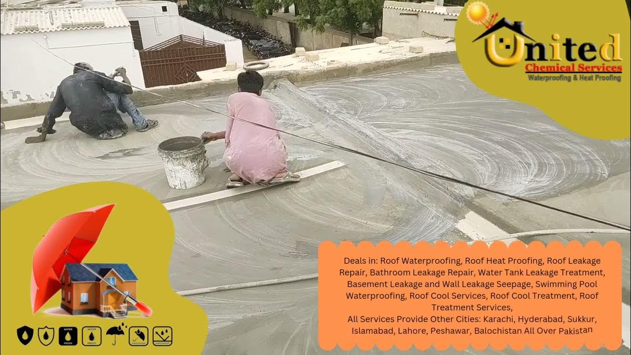 roof Waterproofing Services roof Heat proofing water tank leakage