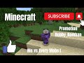 Me VS Every Mobs | Minecraft | I Killed Every Mobs In Minecraft