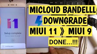 cara atasi micloud bandel redmi 5a || downgrade saja 1000% DONE