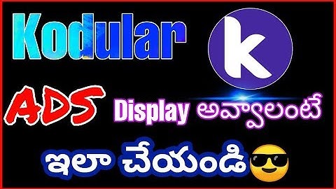 100% solve || Kodular ads not showing || kodular ads panel in telugu