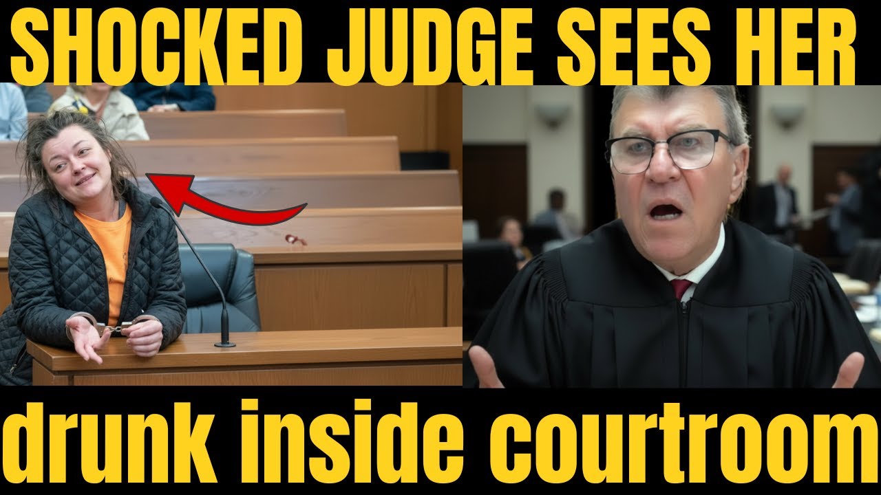Judge STUNNED After She’s Caught Severely Drunk in Court#courtjustice # ...