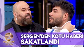 Sergen Kötü Haberi Duyurdu! | MasterChef Türkiye All Star 178. Bölüm