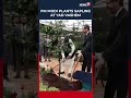 PM Modi, Israeli President Isaac Herzog Plant Sapling at Yad Vashem |  India-Israel Friendship