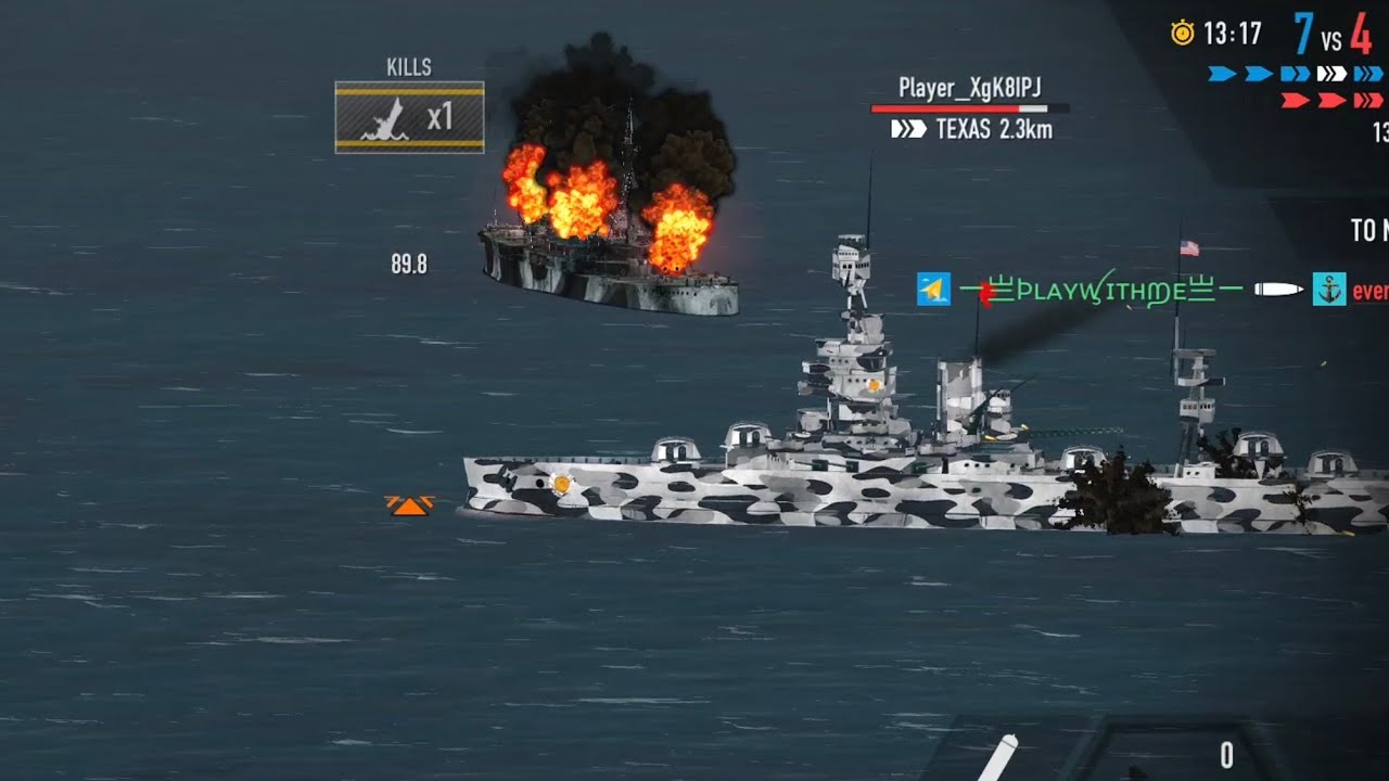 Battle Of Warships: Naval Blitz (HMS RODNEY)
