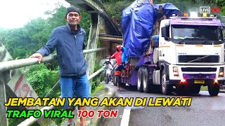 Ini Jembatan Yang Akan Di Lewati Truk Trafo Viral Jembatan Cibuni Leuwi Lutung