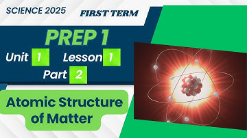 Science Prep 1/First Term 2025 /Atomic Structure of Matter /ساينس اولي اعدادي المنهج  الجديد