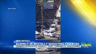 Two men charged following officer-involved shooting in McCully