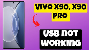 Vivo X90, X90 Pro USB Issue || USB not Working || USB Problem