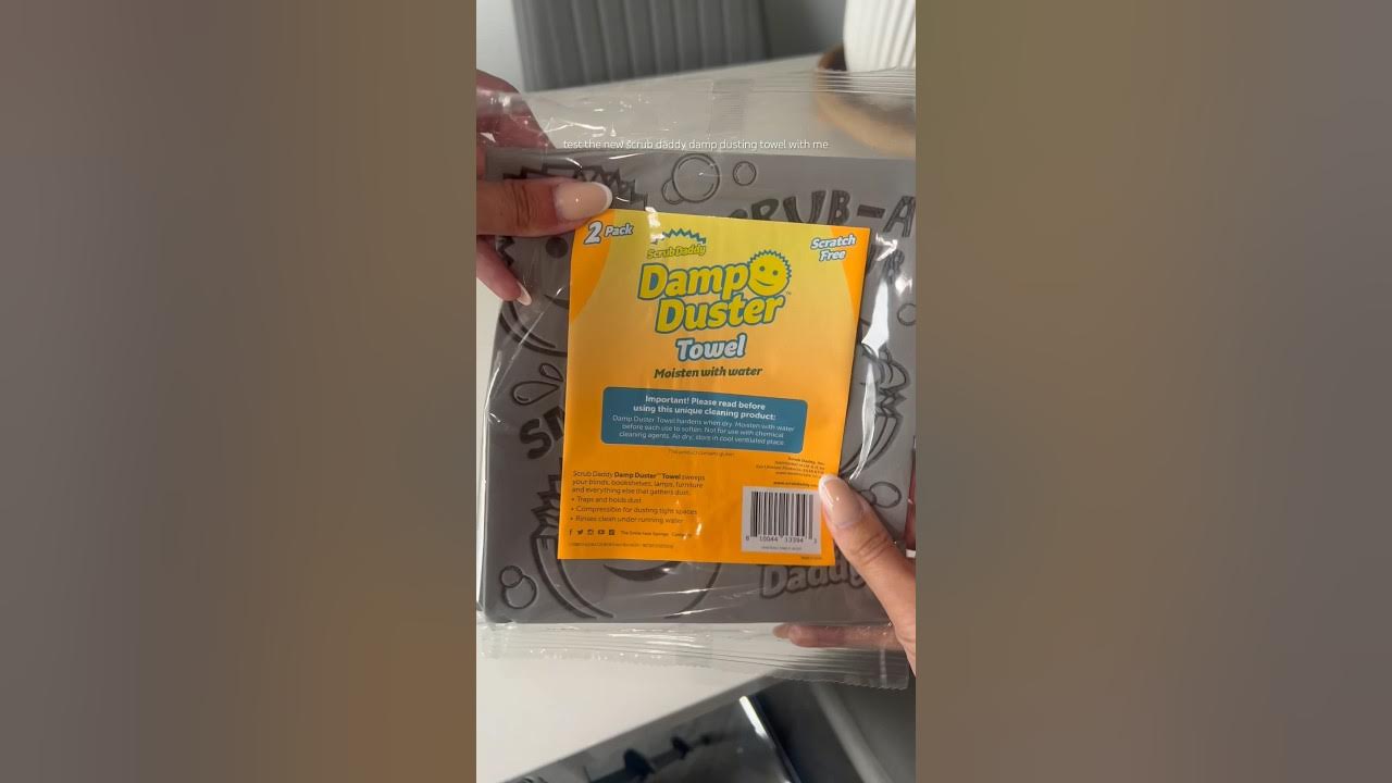 have you tried the Damp Duster by Scrub Daddy? #cleantok