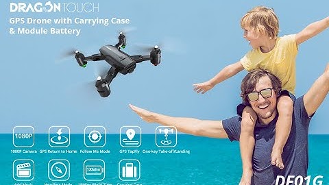 Dragon Touch DF01G Foldable GPS Drones