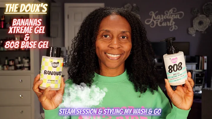 Is The DOUX's Bananas Gel & 808 Base Gel the PERFECT Wash & Go Combo?