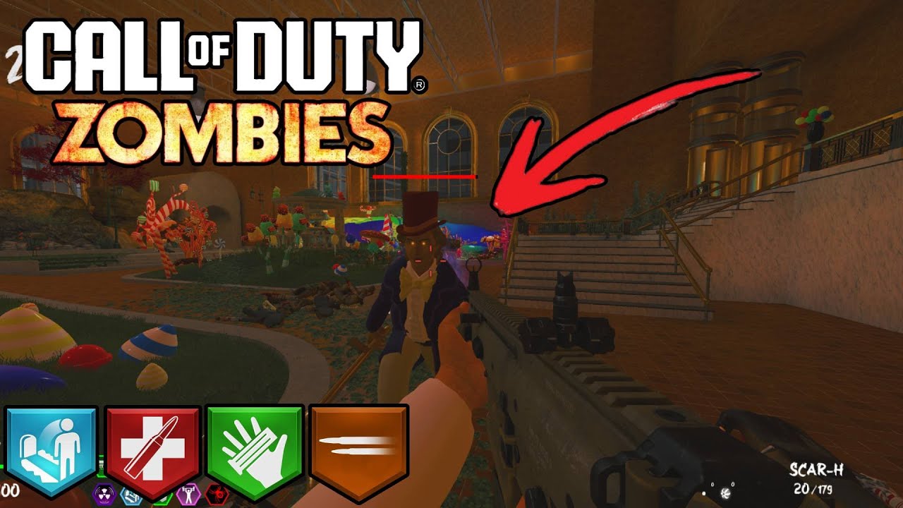 WILLY WONKA'S CHOCOLATE FACTORY in Call Of Duty Zombies.... (black ops ...