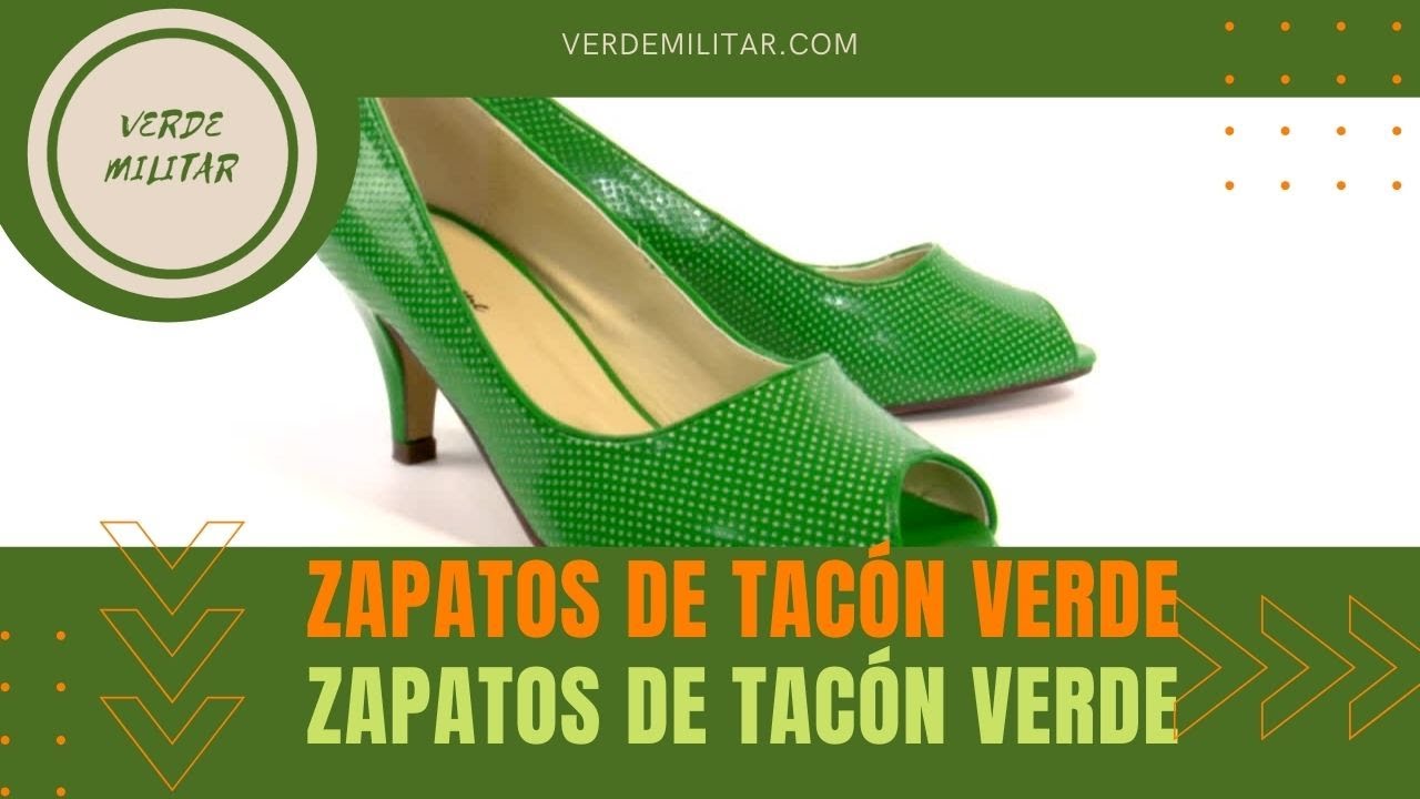 Tacones Verdes Preciosos MÁS de 30 modelos. - YouTube
