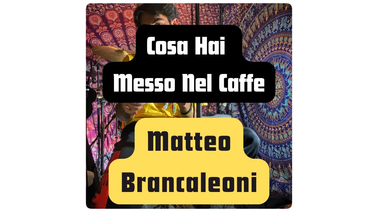 cosa hai messo nel caffe