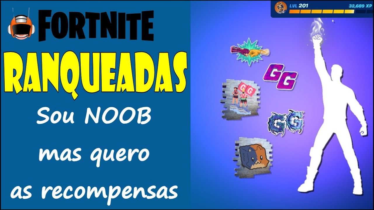 NOVAS RECOMPENSAS RANQUEADAS NO FORTNITE 