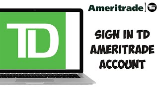 How to Login/Sign In TD Ameritrade Account