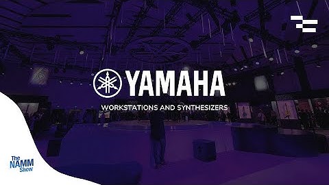 Yamaha Workstations and Synthesizers | NAMM 2022