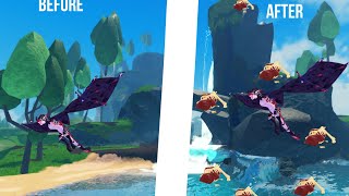 How to Kos as fliers on mobile in creatures of sonaria tutorial screenshot 5