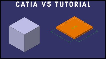 CATIA V5 Tutorial #1 | Box (Cube) | Beginner
