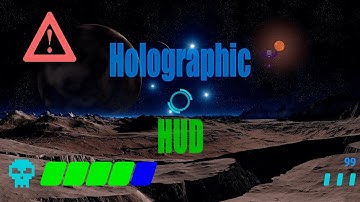 Holographic HUD for GameGuru