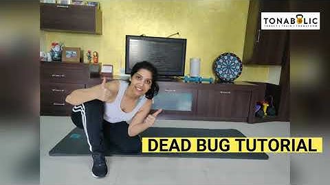 DEAD BUG TUTORIAL | Core strengthening | Beginner, Intermediate and Advanced variants