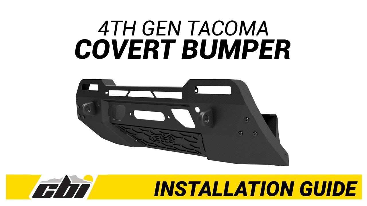 Передний бампер Toyota Tacoma CBI Covert | 2024-2025
