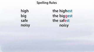 Superlatives grammar animation    Mosaic