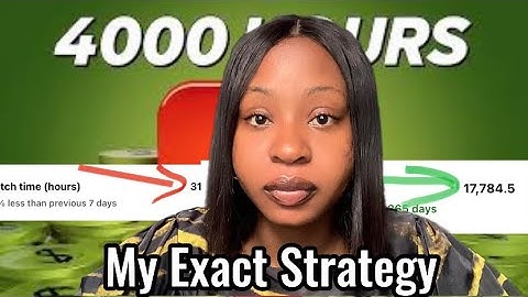 Get 4000 Watch Hours Easier and Faster!!! (Here’s how to do it)