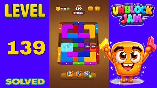 Unblock Jam Level 139 Walkthrough Solution
