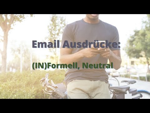 Typische Email Anwendungen auf Englisch