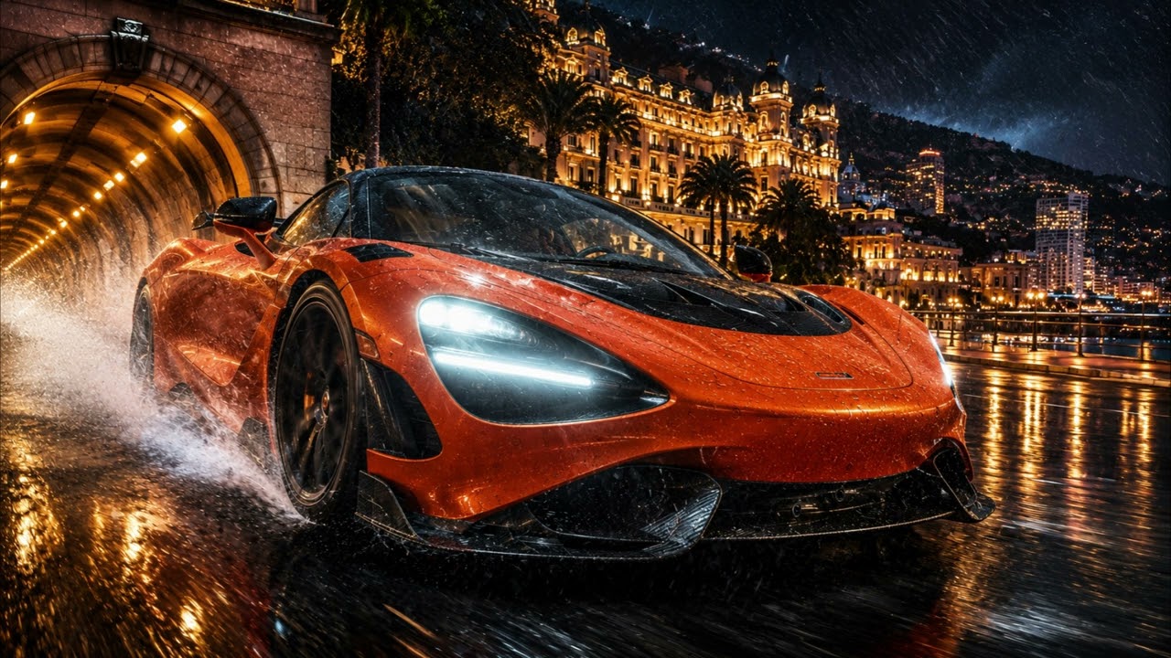 🌧️ MONACO MIDNIGHT 🇫🇷 | 50min Luxury Racing Drift Phonk [No