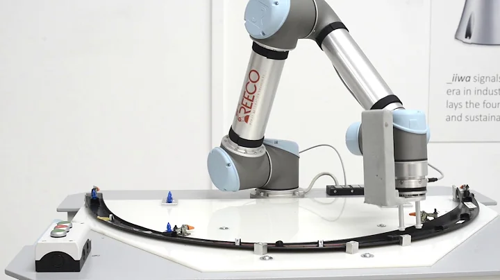Pick and Place Automated Application (Cobot) using OptoForce sensor