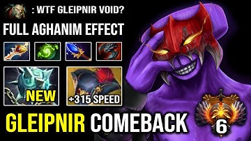 Incredible COMEBACK Gleipnir Faceless Void | +315 Attack Speed Pirate Hat Chrono 7.30c Dota 2