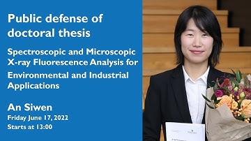 Public defense of doctoral thesis in electronics with Siwen An