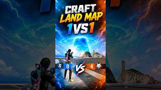 Craft land map..!!☠️ only one tap #freefire #ajjubhaiinmymatch #gaming #freefireconta #viral